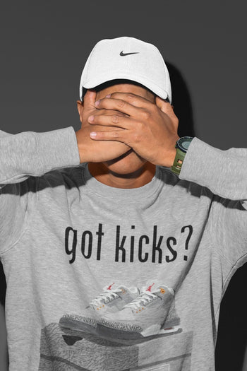 Jordan 3 Cool Grey Sneaker Match Tees Got Kicks Sneaker Tees Jordan 3 Cool Grey Sneaker Release Tees Unisex Shirts