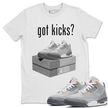 Jordan 3 Cool Grey Sneaker Match Tees Got Kicks Sneaker Tees Jordan 3 Cool Grey Sneaker Release Tees Unisex Shirts