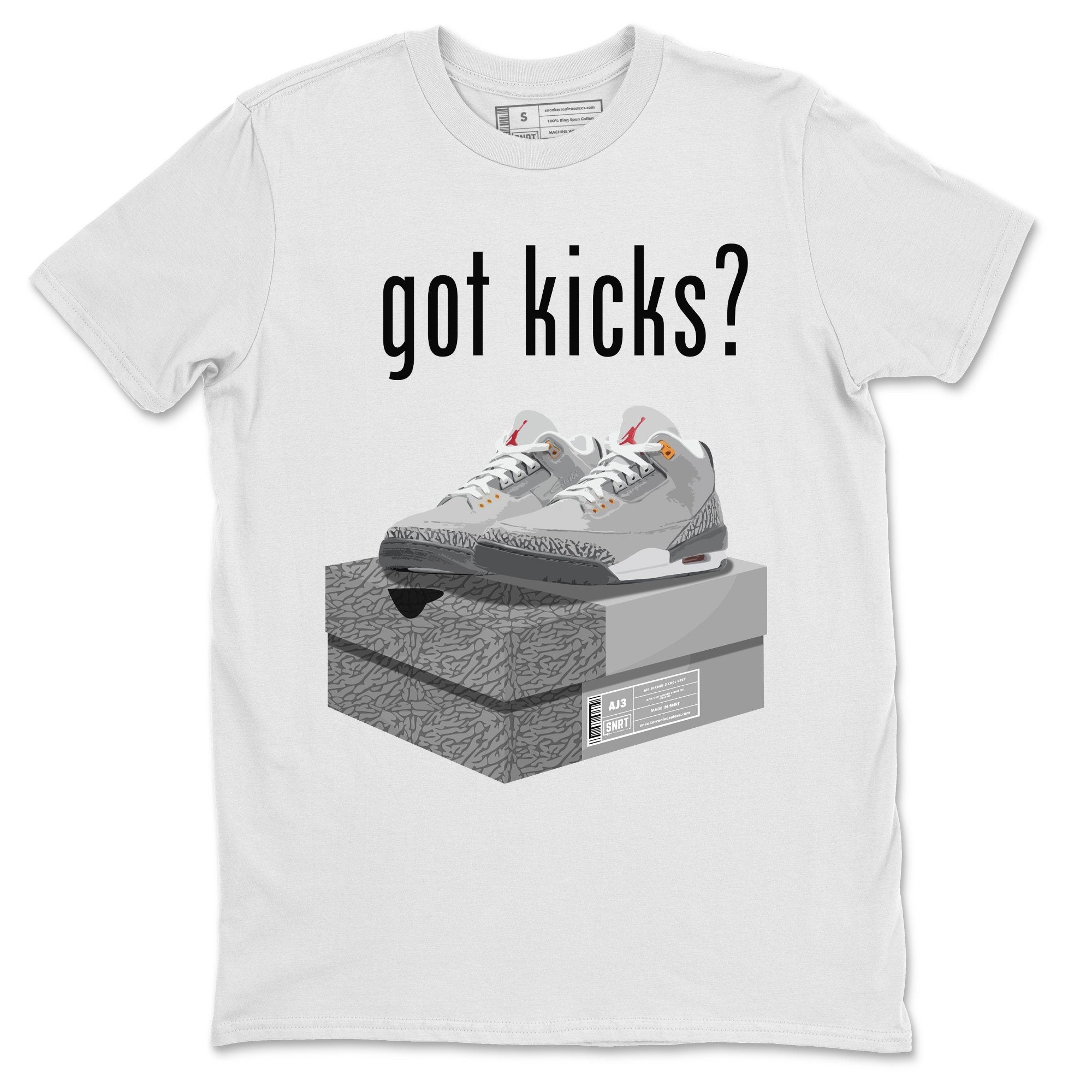 Jordan 3 Cool Grey Sneaker Match Tees Got Kicks Sneaker Tees Jordan 3 Cool Grey Sneaker Release Tees Unisex Shirts