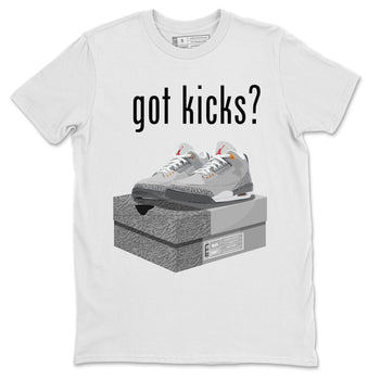Jordan 3 Cool Grey Sneaker Match Tees Got Kicks Sneaker Tees Jordan 3 Cool Grey Sneaker Release Tees Unisex Shirts