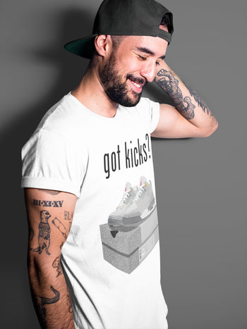 Jordan 3 Cool Grey Sneaker Match Tees Got Kicks Sneaker Tees Jordan 3 Cool Grey Sneaker Release Tees Unisex Shirts
