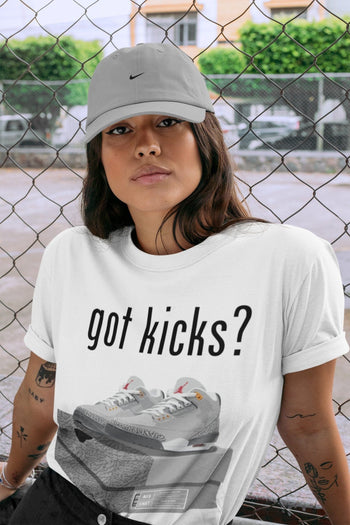 Jordan 3 Cool Grey Sneaker Match Tees Got Kicks Sneaker Tees Jordan 3 Cool Grey Sneaker Release Tees Unisex Shirts