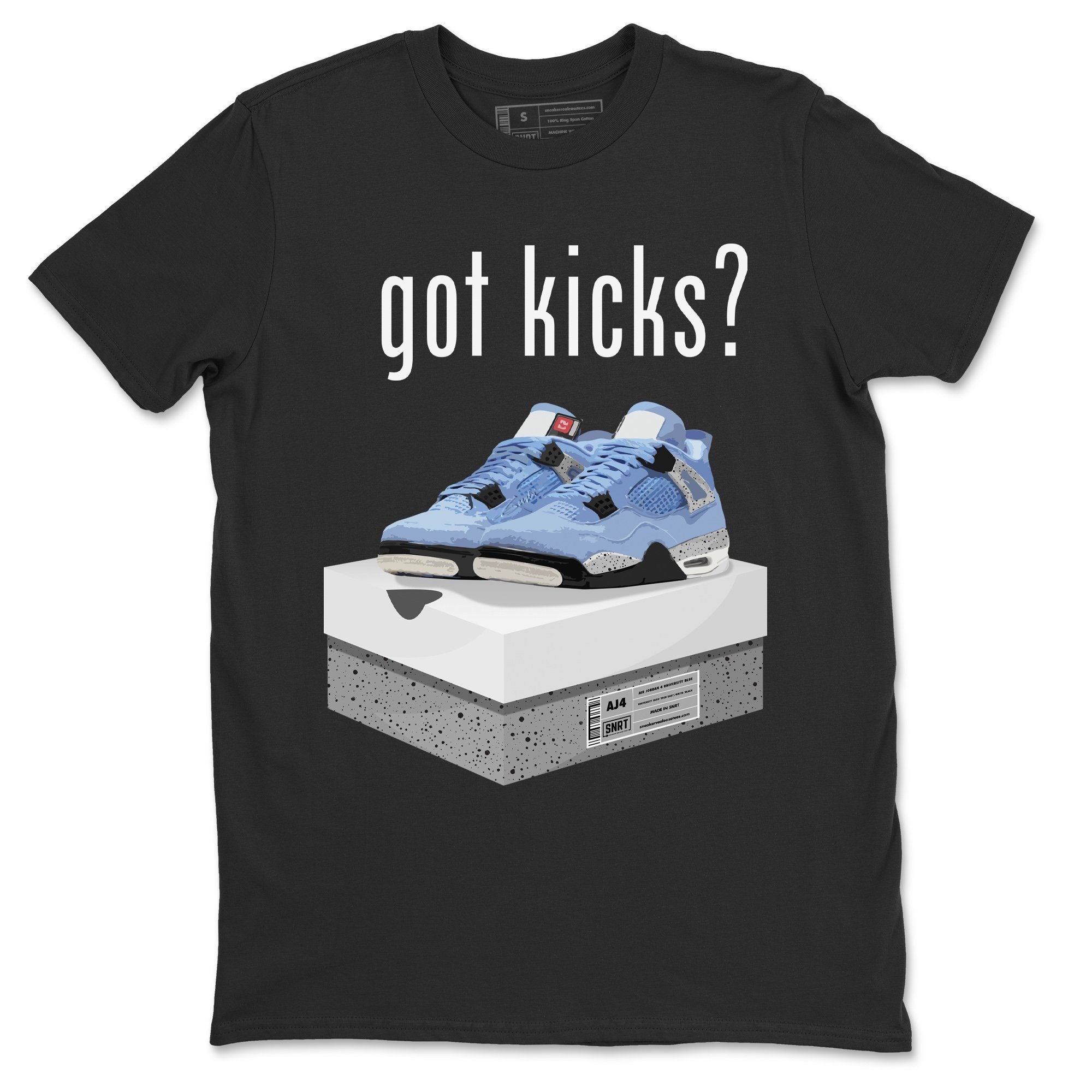 Jordan 4 University Blue Sneaker Match Tees Got Kicks Sneaker Tees Jordan 4 University Blue Sneaker Release Tees Unisex Shirts