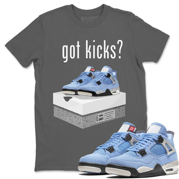 Jordan 4 University Blue Sneaker Match Tees Got Kicks Sneaker Tees Jordan 4 University Blue Sneaker Release Tees Unisex Shirts