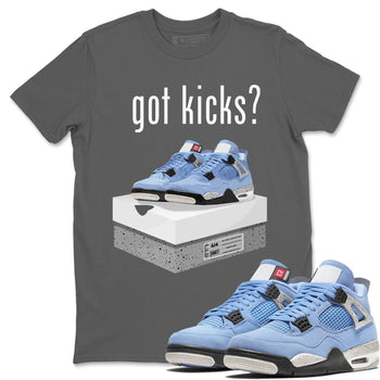 Jordan 4 University Blue Sneaker Match Tees Got Kicks Sneaker Tees Jordan 4 University Blue Sneaker Release Tees Unisex Shirts