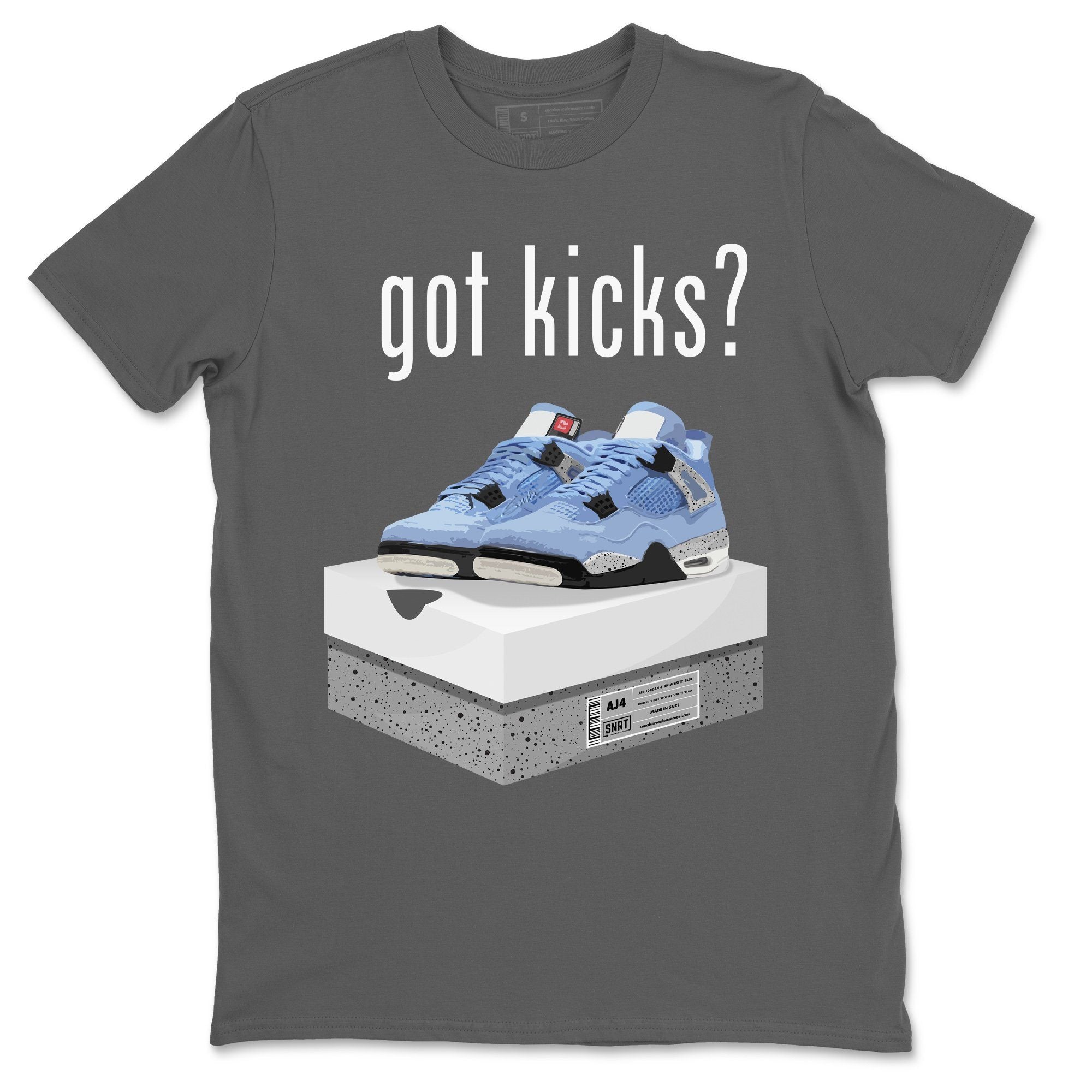 Jordan 4 University Blue Sneaker Match Tees Got Kicks Sneaker Tees Jordan 4 University Blue Sneaker Release Tees Unisex Shirts