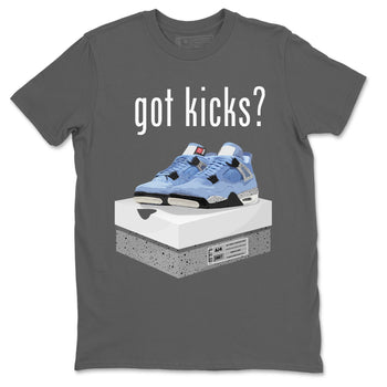 Jordan 4 University Blue Sneaker Match Tees Got Kicks Sneaker Tees Jordan 4 University Blue Sneaker Release Tees Unisex Shirts