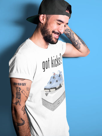 Jordan 4 University Blue Sneaker Match Tees Got Kicks Sneaker Tees Jordan 4 University Blue Sneaker Release Tees Unisex Shirts