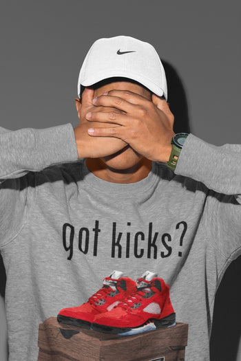 Jordan 5 Raging Bull Sneaker Match Tees Got Kicks Sneaker Tees Jordan 5 Raging Bull Sneaker Release Tees Unisex Shirts