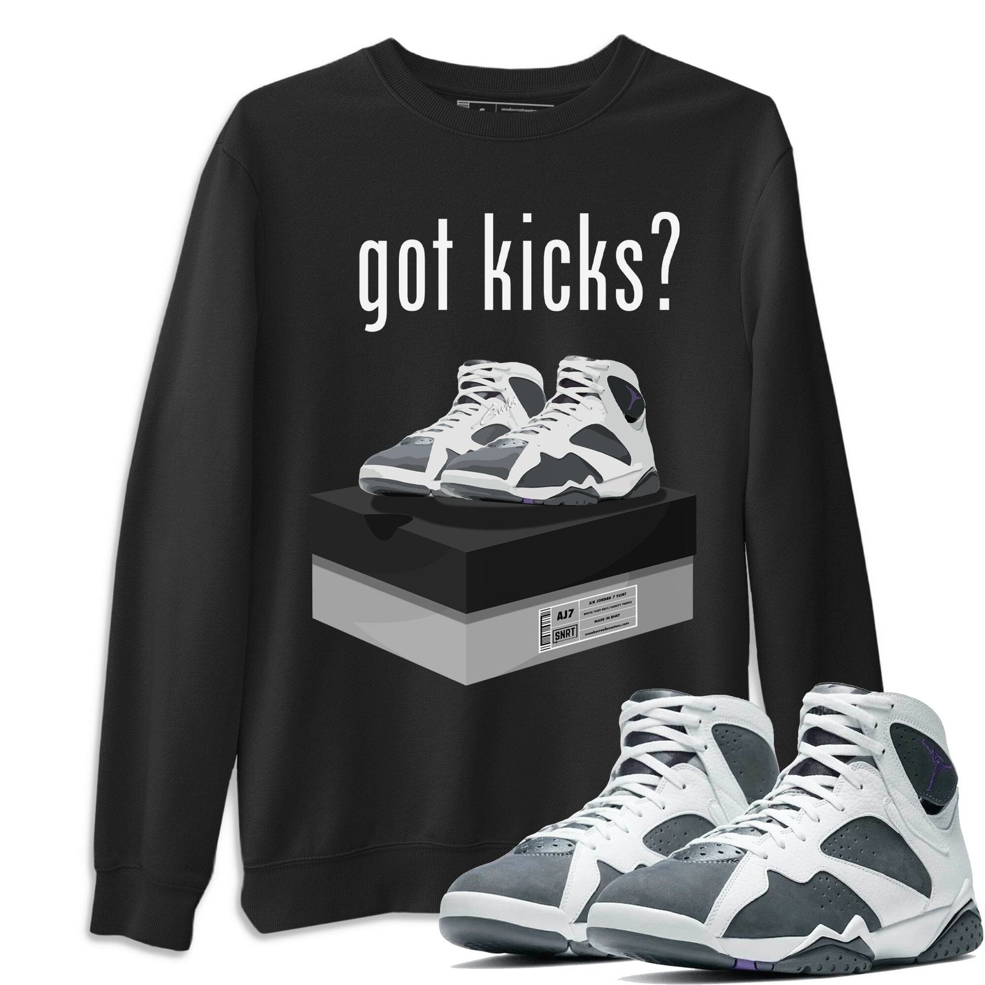 Jordan 7 Flint Sneaker Match Tees Got Kicks Sneaker Tees Jordan 7 Flint Sneaker Release Tees Unisex Shirts