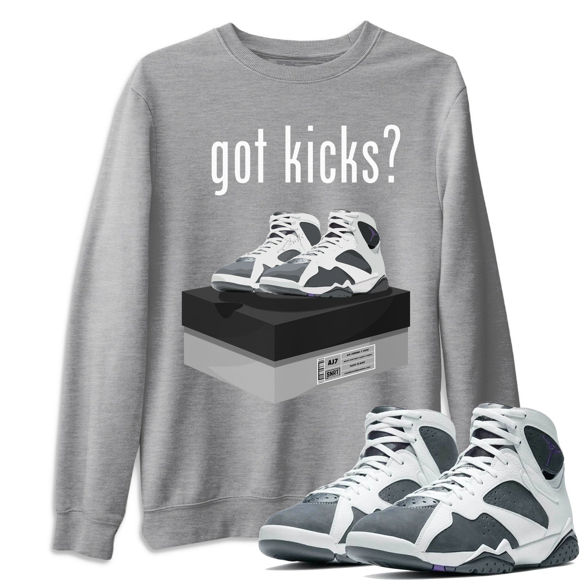 Jordan 7 Flint Sneaker Match Tees Got Kicks Sneaker Tees Jordan 7 Flint Sneaker Release Tees Unisex Shirts