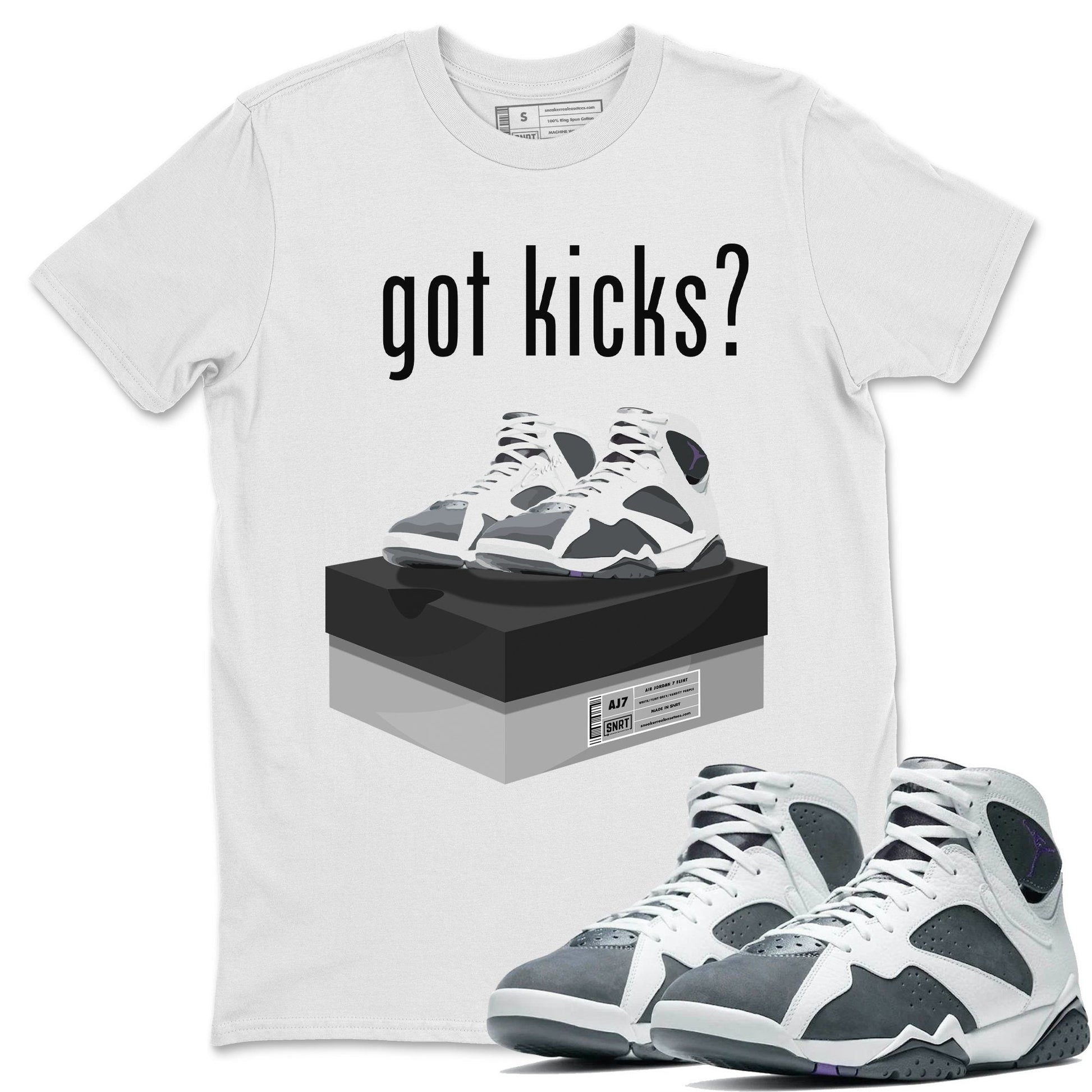 Jordan 7 Flint Sneaker Match Tees Got Kicks Sneaker Tees Jordan 7 Flint Sneaker Release Tees Unisex Shirts
