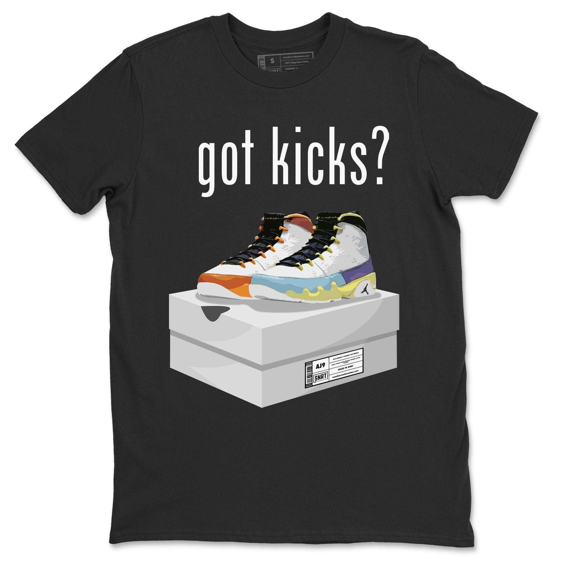 Jordan 9 Change The World Sneaker Match Tees Got Kicks Sneaker Tees Jordan 9 Change The World Sneaker Release Tees Unisex Shirts