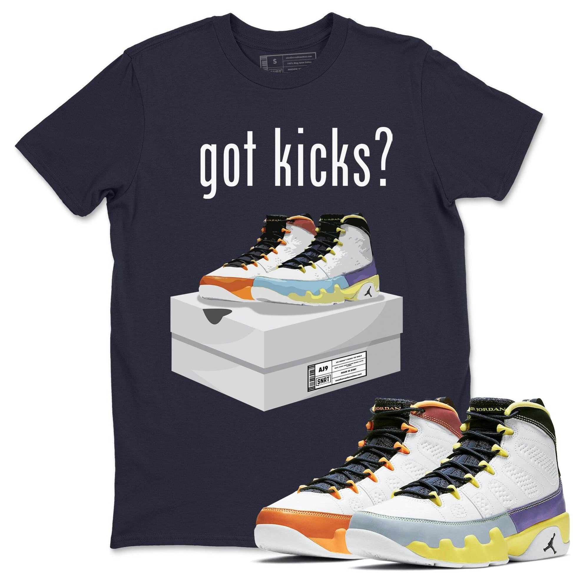 Jordan 9 Change The World Sneaker Match Tees Got Kicks Sneaker Tees Jordan 9 Change The World Sneaker Release Tees Unisex Shirts