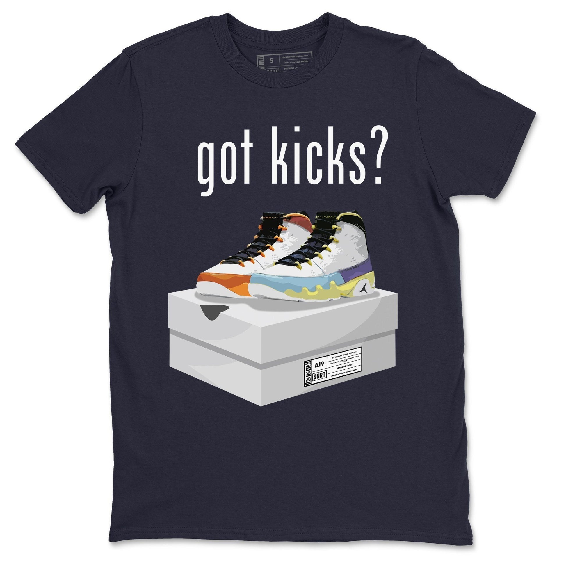 Jordan 9 Change The World Sneaker Match Tees Got Kicks Sneaker Tees Jordan 9 Change The World Sneaker Release Tees Unisex Shirts