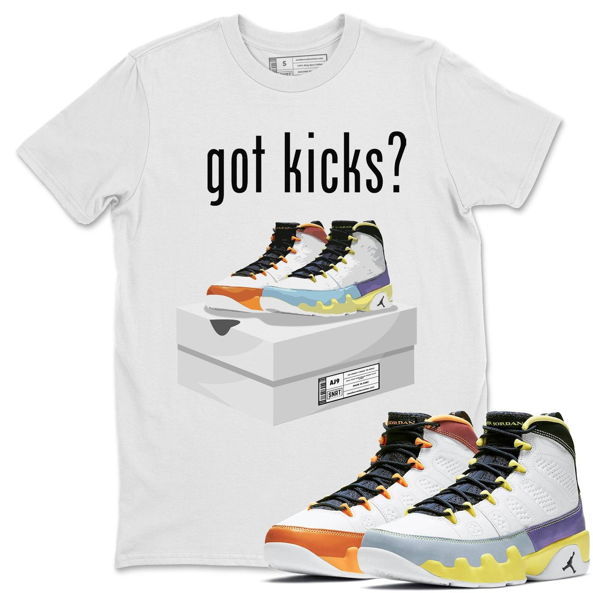 Jordan 9 Change The World Sneaker Match Tees Got Kicks Sneaker Tees Jordan 9 Change The World Sneaker Release Tees Unisex Shirts