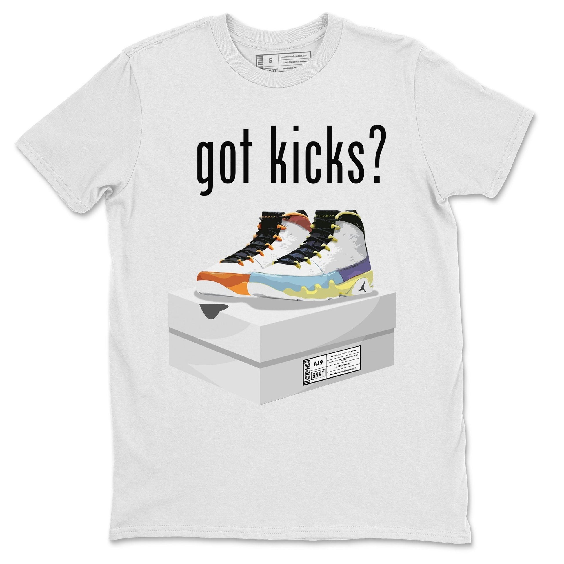 Jordan 9 Change The World Sneaker Match Tees Got Kicks Sneaker Tees Jordan 9 Change The World Sneaker Release Tees Unisex Shirts