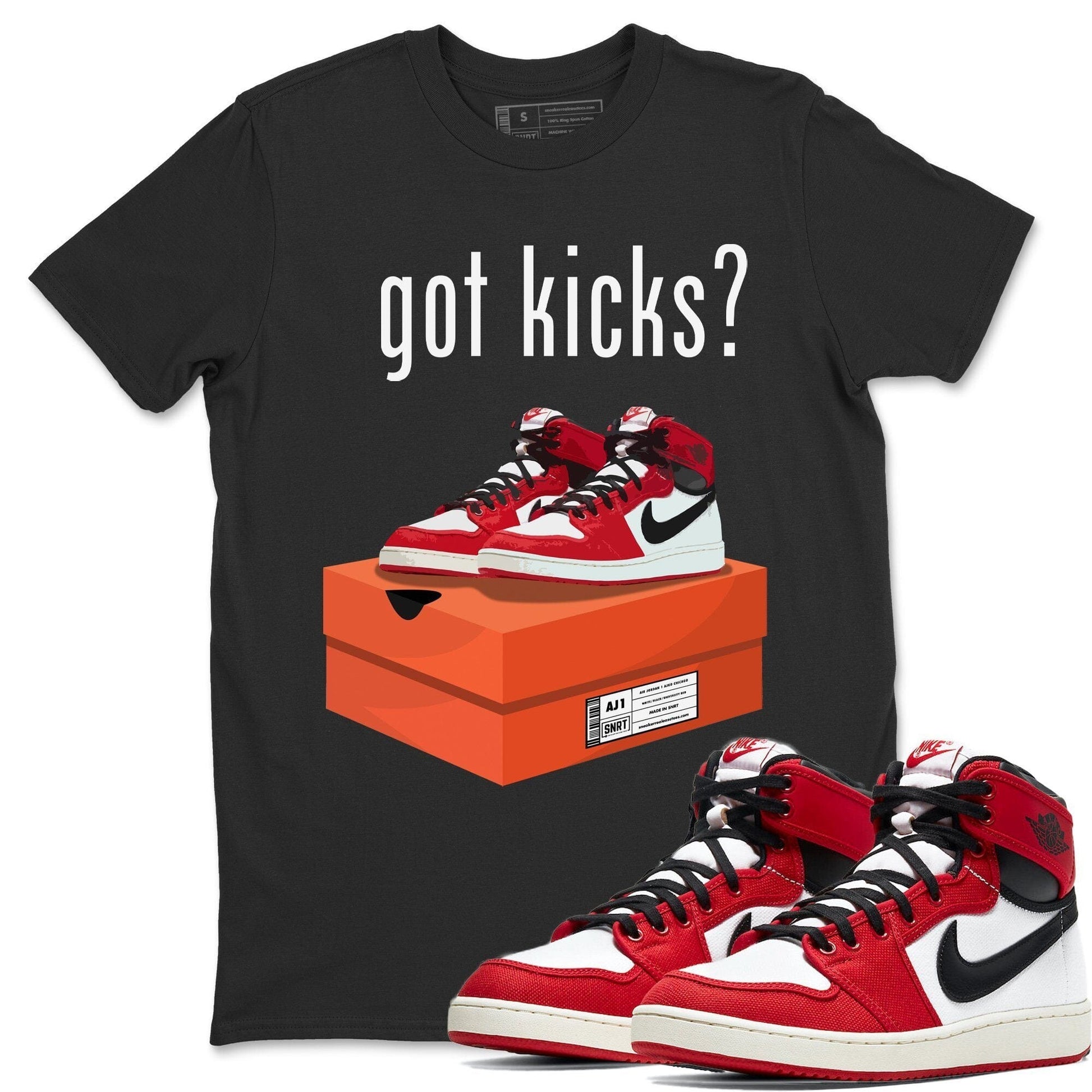Jordan 1 Chicago Sneaker Match Tees Got Kicks Sneaker Tees Jordan 1 Chicago Sneaker Release Tees Unisex Shirts