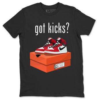 Jordan 1 Chicago Sneaker Match Tees Got Kicks Sneaker Tees Jordan 1 Chicago Sneaker Release Tees Unisex Shirts