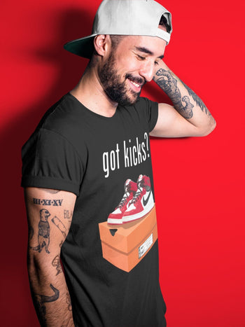 Jordan 1 Chicago Sneaker Match Tees Got Kicks Sneaker Tees Jordan 1 Chicago Sneaker Release Tees Unisex Shirts