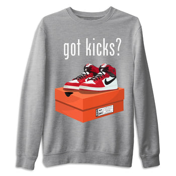 Jordan 1 Chicago Sneaker Match Tees Got Kicks Sneaker Tees Jordan 1 Chicago Sneaker Release Tees Unisex Shirts