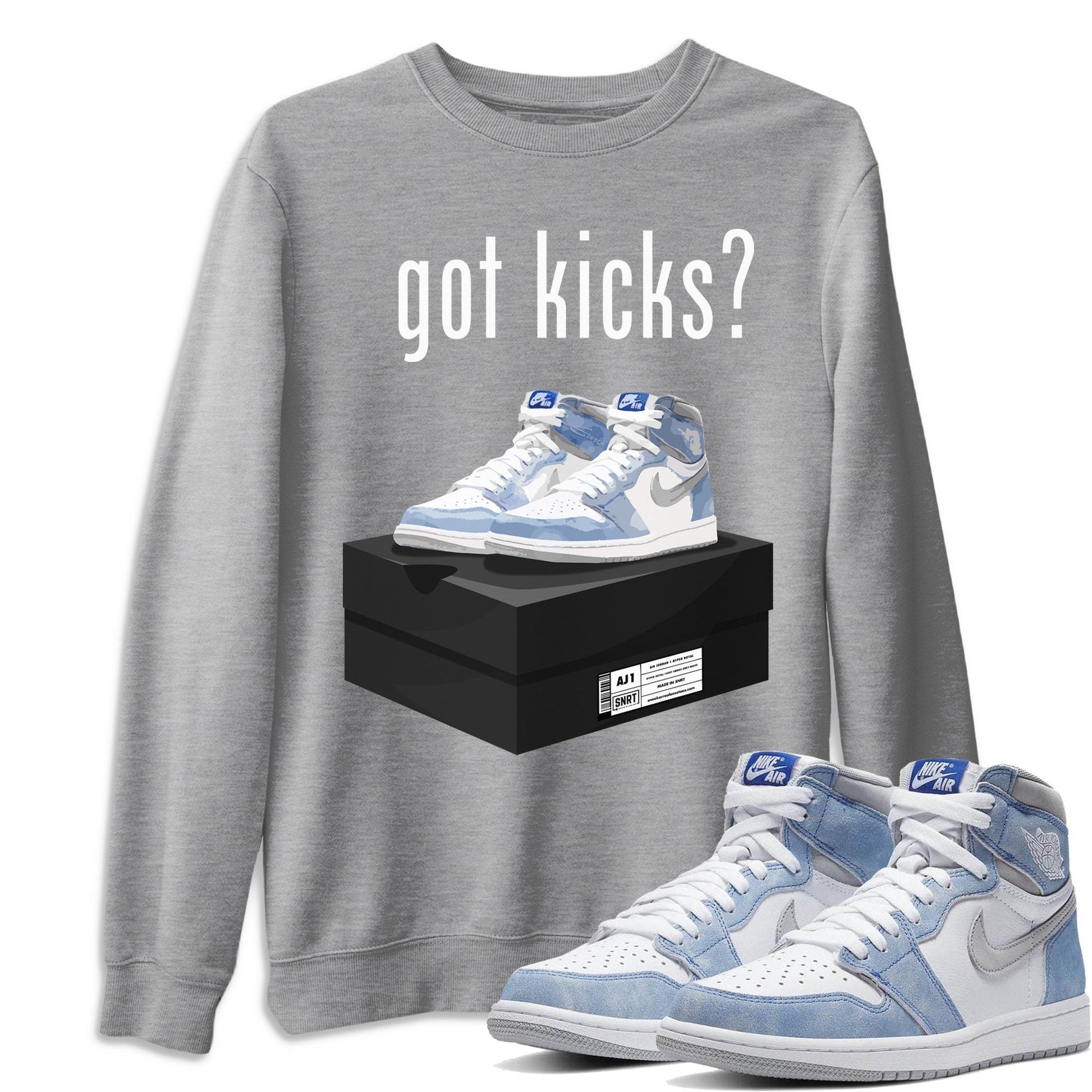 Jordan 1 Hyper Royal Sneaker Match Tees Got Kicks Sneaker Tees Jordan 1 Hyper Royal Sneaker Release Tees Unisex Shirts