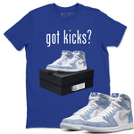 Jordan 1 Hyper Royal Sneaker Match Tees Got Kicks Sneaker Tees Jordan 1 Hyper Royal Sneaker Release Tees Unisex Shirts