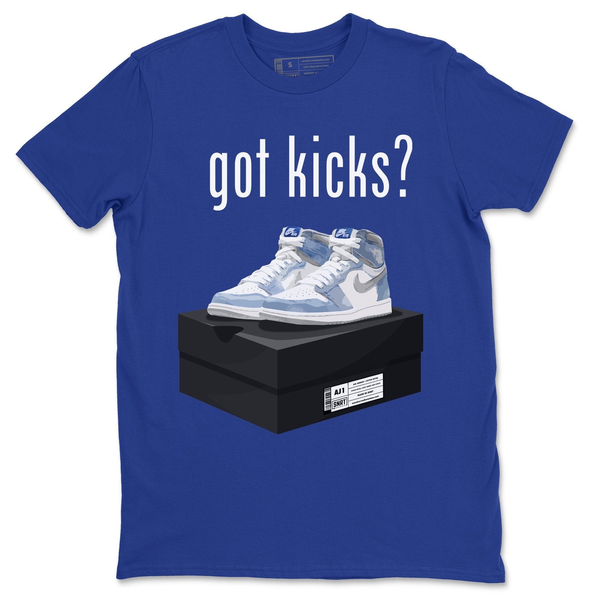 Jordan 1 Hyper Royal Sneaker Match Tees Got Kicks Sneaker Tees Jordan 1 Hyper Royal Sneaker Release Tees Unisex Shirts