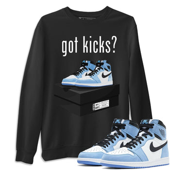 Jordan 1 University Blue Sneaker Match Tees Got Kicks Sneaker Tees Jordan 1 University Blue Sneaker Release Tees Unisex Shirts