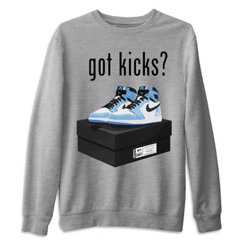 Jordan 1 University Blue Sneaker Match Tees Got Kicks Sneaker Tees Jordan 1 University Blue Sneaker Release Tees Unisex Shirts