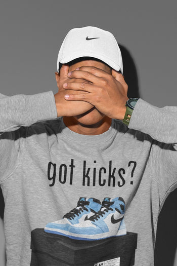 Jordan 1 University Blue Sneaker Match Tees Got Kicks Sneaker Tees Jordan 1 University Blue Sneaker Release Tees Unisex Shirts