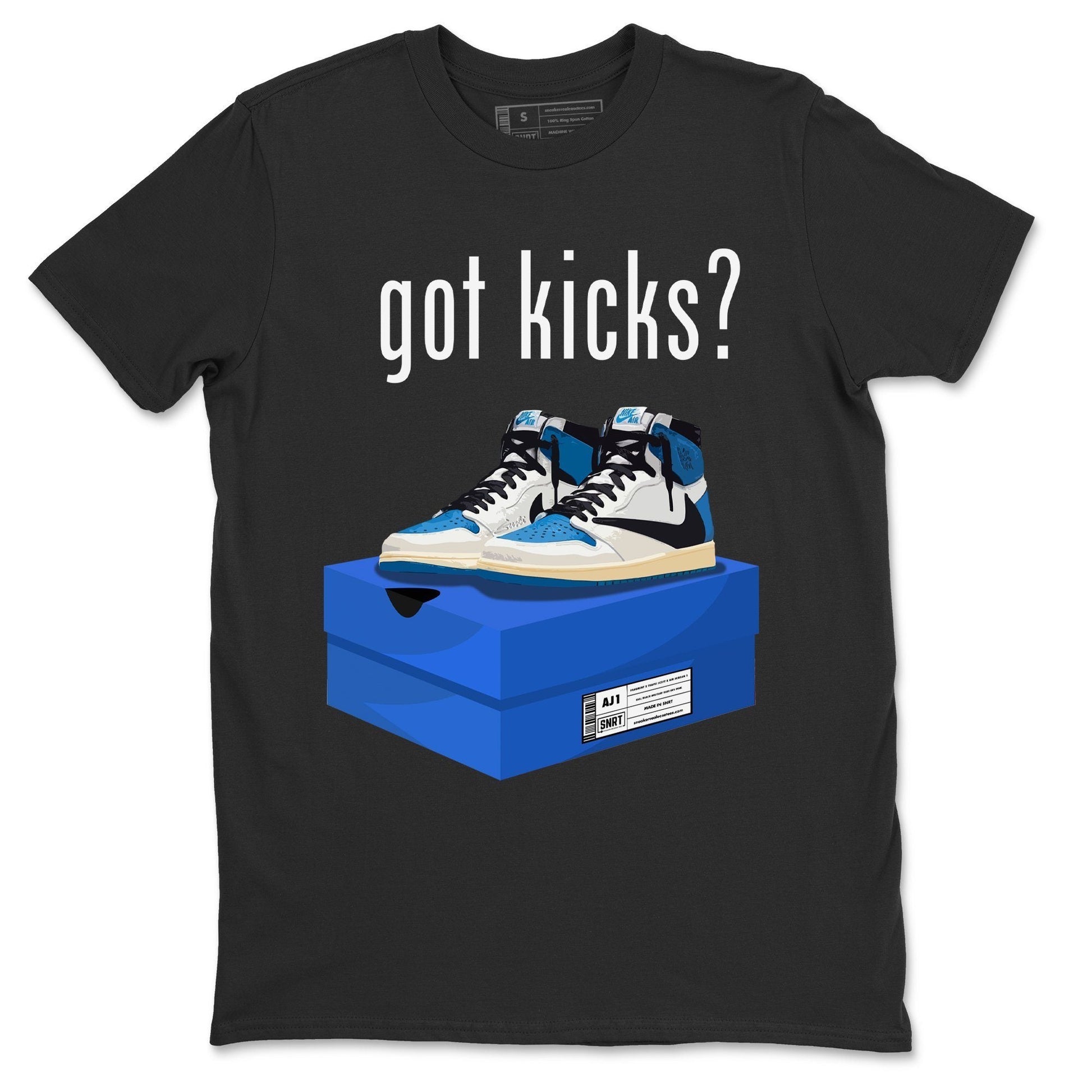 Jordan 1 Travis Scott Fragment Sneaker Match Tees Got Kicks Sneaker Tees Jordan 1 Travis Scott Fragment Sneaker Release Tees Unisex Shirts