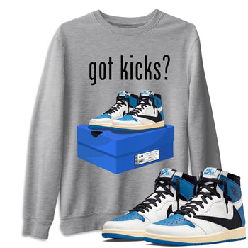 Jordan 1 Travis Scott Fragment Sneaker Match Tees Got Kicks Sneaker Tees Jordan 1 Travis Scott Fragment Sneaker Release Tees Unisex Shirts