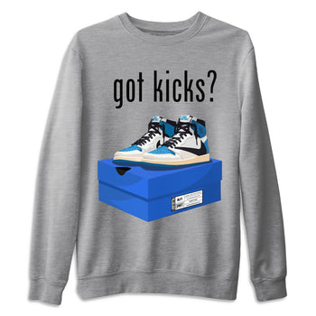 Jordan 1 Travis Scott Fragment Sneaker Match Tees Got Kicks Sneaker Tees Jordan 1 Travis Scott Fragment Sneaker Release Tees Unisex Shirts