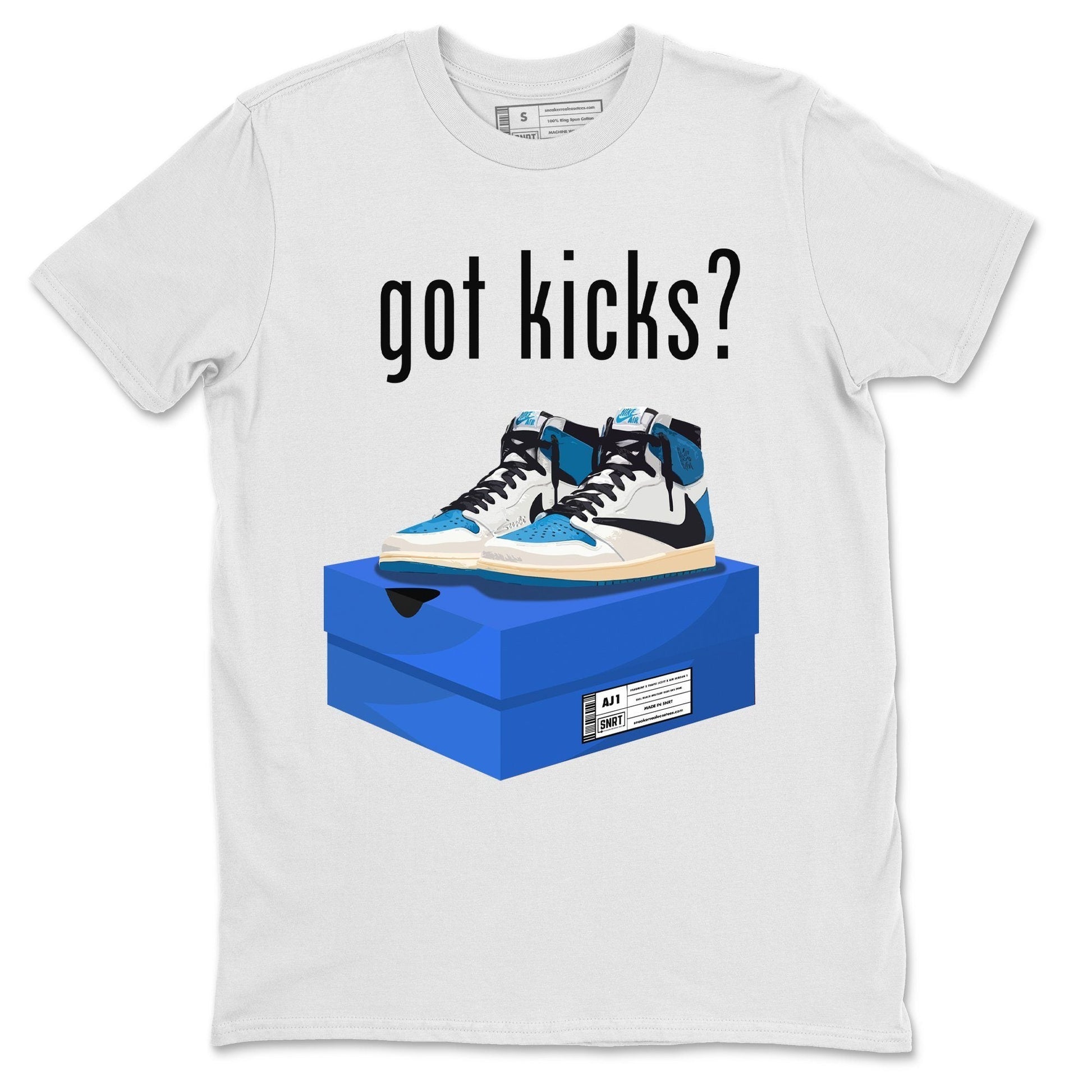 Jordan 1 Travis Scott Fragment Sneaker Match Tees Got Kicks Sneaker Tees Jordan 1 Travis Scott Fragment Sneaker Release Tees Unisex Shirts