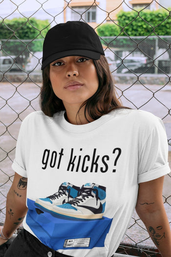 Jordan 1 Travis Scott Fragment Sneaker Match Tees Got Kicks Sneaker Tees Jordan 1 Travis Scott Fragment Sneaker Release Tees Unisex Shirts