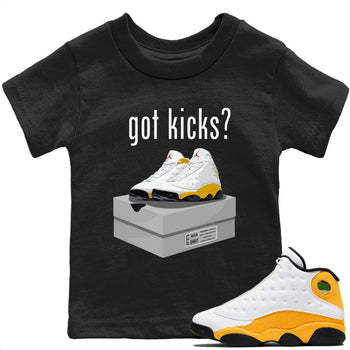 Jordan 13 Del Sol Sneaker Match Tees Got Kicks Sneaker Tees Jordan 13 Del Sol Sneaker Release Tees Kids Shirts