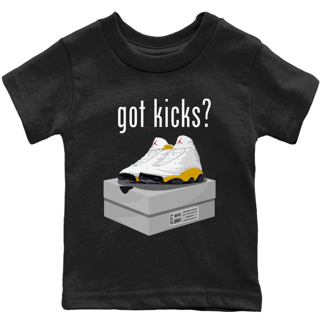 Jordan 13 Del Sol Sneaker Match Tees Got Kicks Sneaker Tees Jordan 13 Del Sol Sneaker Release Tees Kids Shirts