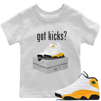 Jordan 13 Del Sol Sneaker Match Tees Got Kicks Sneaker Tees Jordan 13 Del Sol Sneaker Release Tees Kids Shirts