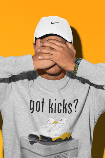 Jordan 13 Del Sol Sneaker Match Tees Got Kicks Sneaker Tees Jordan 13 Del Sol Sneaker Release Tees Unisex Shirts