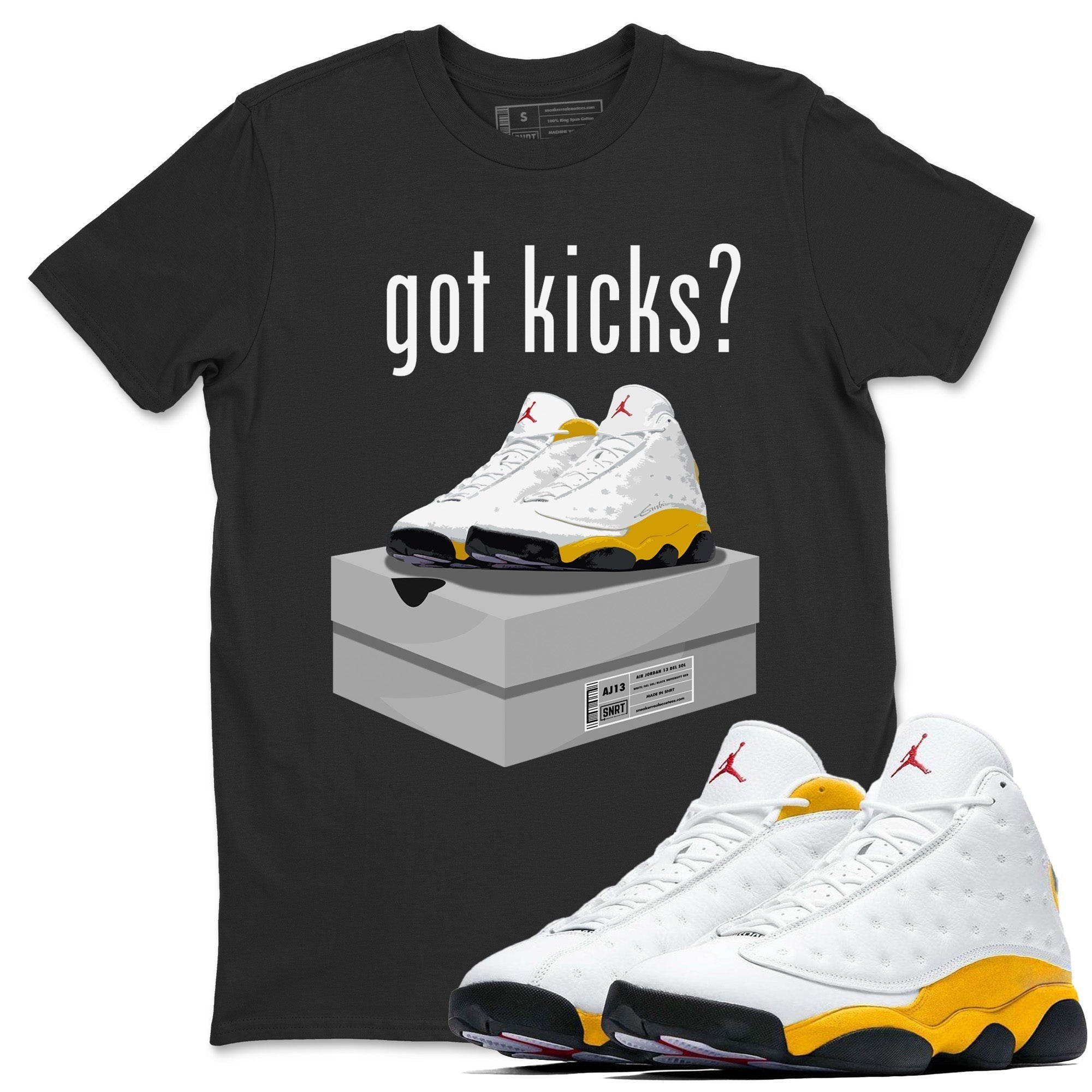 Jordan 13 Del Sol Sneaker Match Tees Got Kicks Sneaker Tees Jordan 13 Del Sol Sneaker Release Tees Unisex Shirts