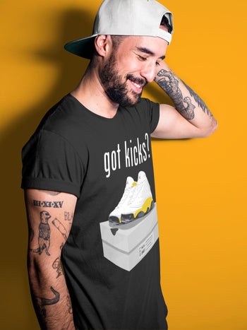 Jordan 13 Del Sol Sneaker Match Tees Got Kicks Sneaker Tees Jordan 13 Del Sol Sneaker Release Tees Unisex Shirts