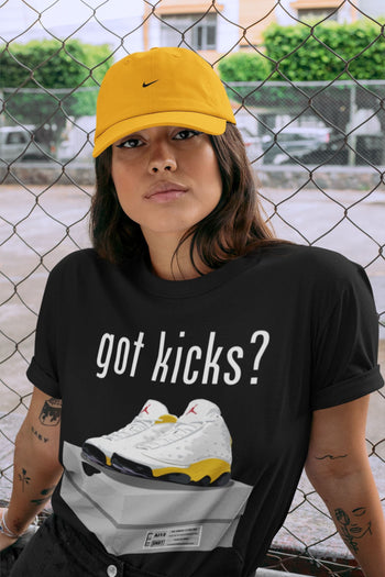 Jordan 13 Del Sol Sneaker Match Tees Got Kicks Sneaker Tees Jordan 13 Del Sol Sneaker Release Tees Unisex Shirts