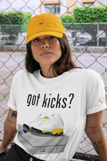 Jordan 13 Del Sol Sneaker Match Tees Got Kicks Sneaker Tees Jordan 13 Del Sol Sneaker Release Tees Unisex Shirts