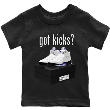 Jordan 5 Concord Sneaker Match Tees Got Kicks Sneaker Tees Jordan 5 Concord Sneaker Release Tees Kids Shirts