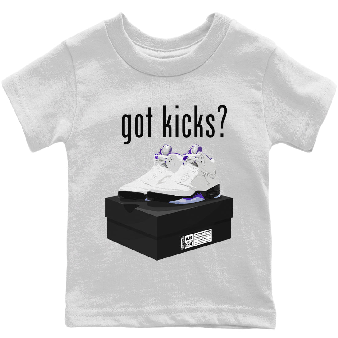 Jordan 5 Concord Sneaker Match Tees Got Kicks Sneaker Tees Jordan 5 Concord Sneaker Release Tees Kids Shirts