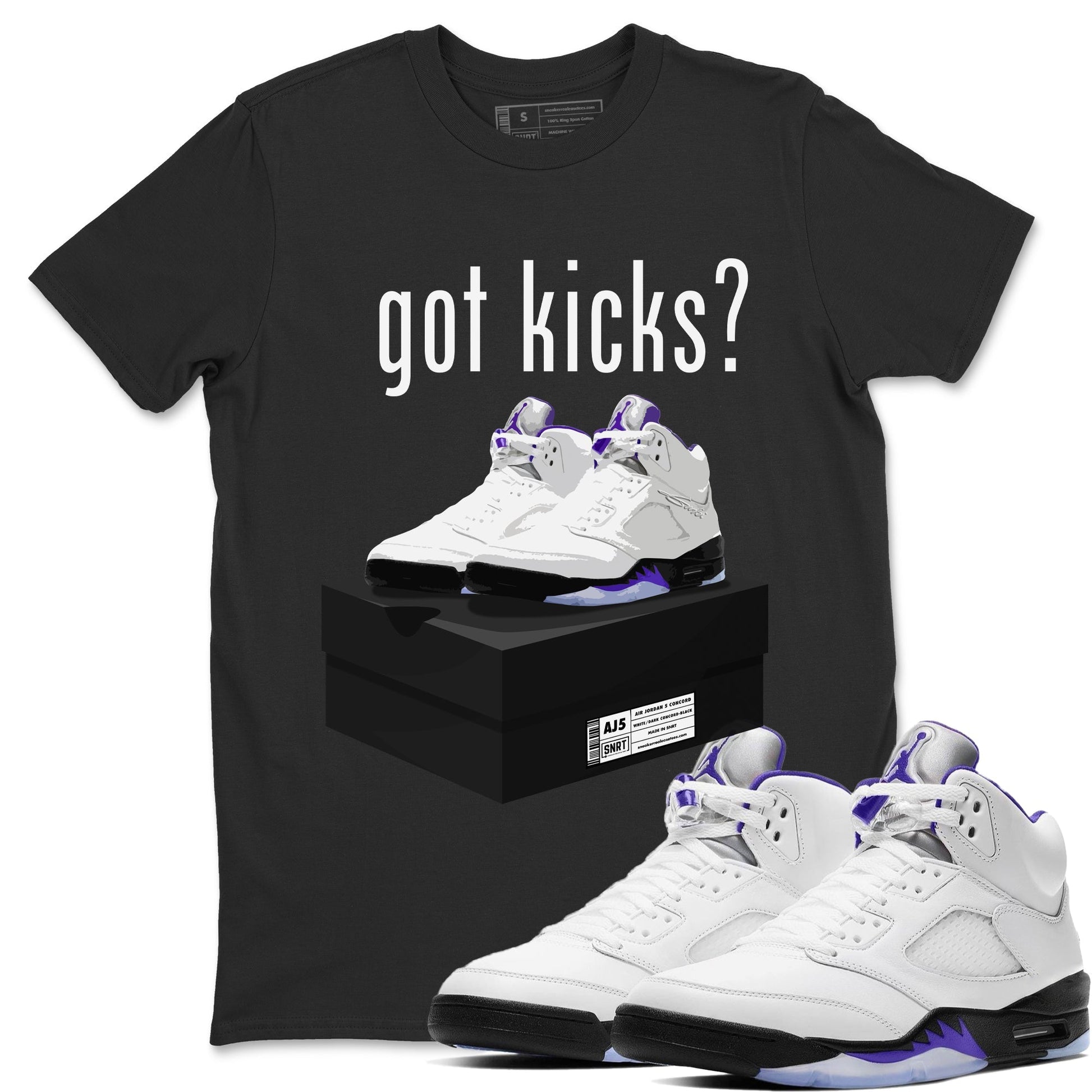 Jordan 5 Concord Sneaker Match Tees Got Kicks Sneaker Tees Jordan 5 Concord Sneaker Release Tees Unisex Shirts