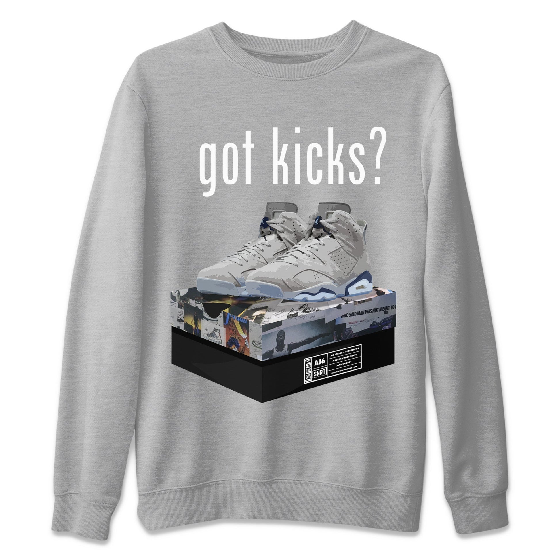 Jordan 6 Georgetown Sneaker Match Tees Got Kicks Sneaker Tees Jordan 6 Georgetown Sneaker Release Tees Unisex Shirts