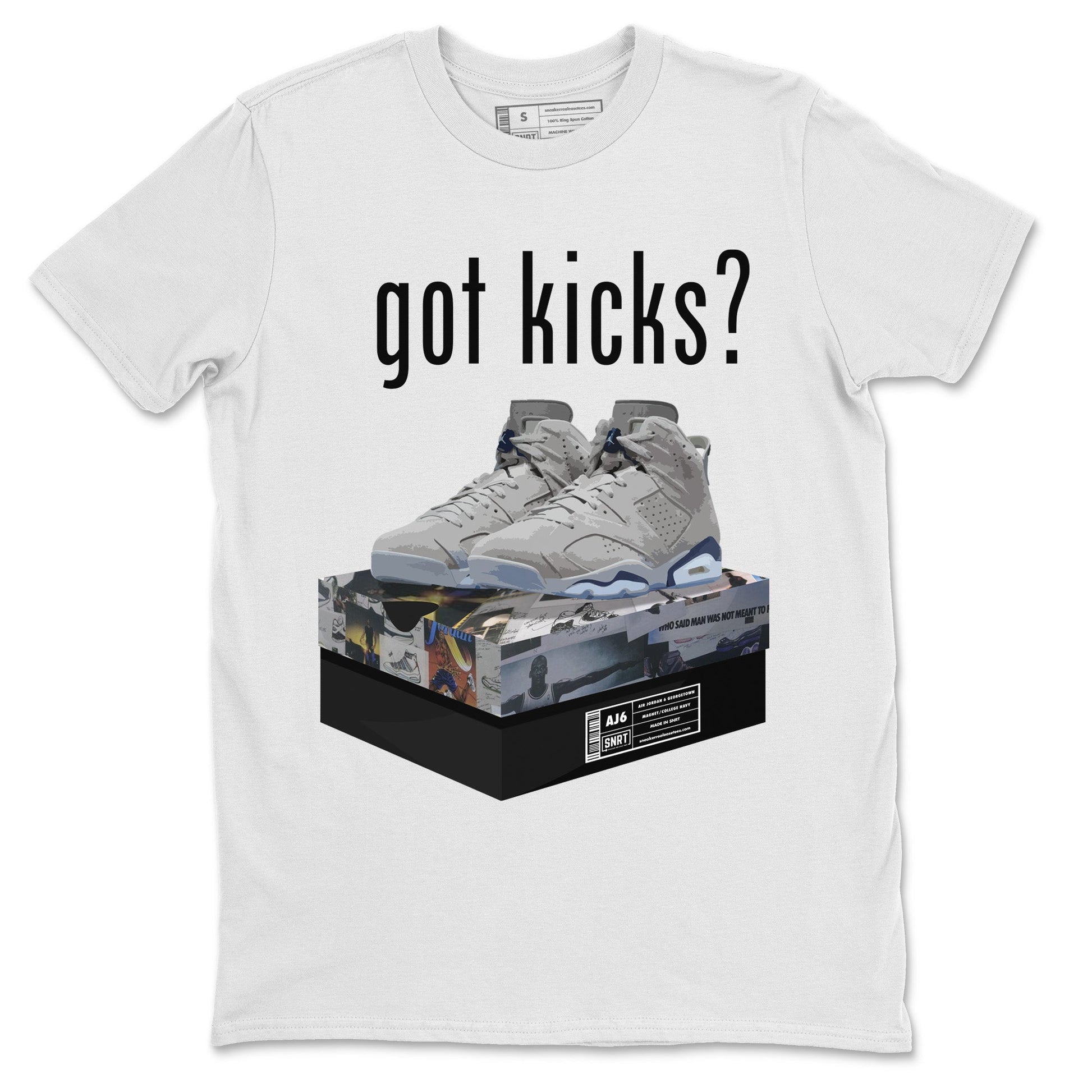Jordan 6 Georgetown Sneaker Match Tees Got Kicks Sneaker Tees Jordan 6 Georgetown Sneaker Release Tees Unisex Shirts