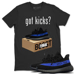 Yeezy 350 Dazzling Blue Sneaker Match Tees Got Kicks Sneaker Tees Yeezy 350 Dazzling Blue Sneaker Release Tees Unisex Shirts